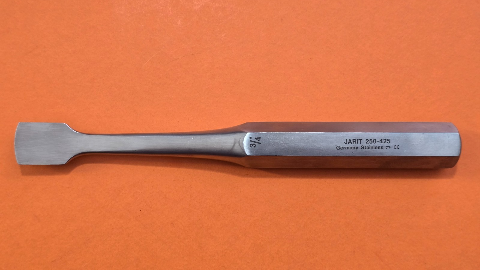Jarit 250-425 Surgical Orthopedic Key Periosteal Elevator 3/4" Tip