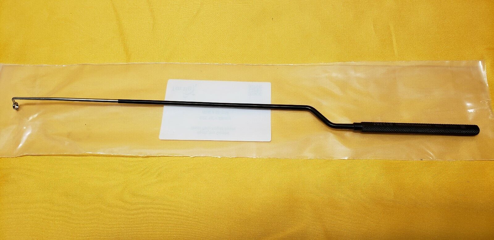 67-7152 Orthopedic Neuro Opti-Length Hardy Curette 5mm Ring Bayonet 330mm