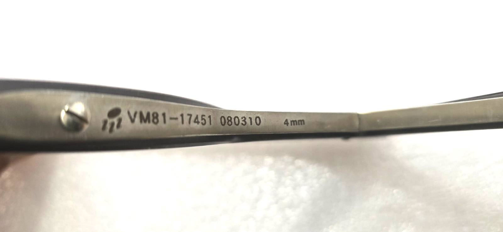 V.Mueller Orthopedic Spurling Kerrison Rongeurs 8" shaft 4mm 40* up Black