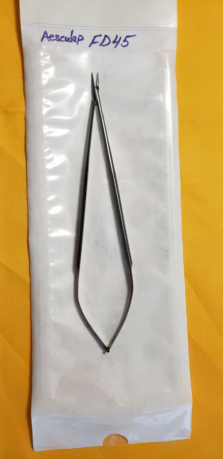 Aesculap FD45 Jacobson Micro Needle Holder 7.25" Smooth Jaw without Lock