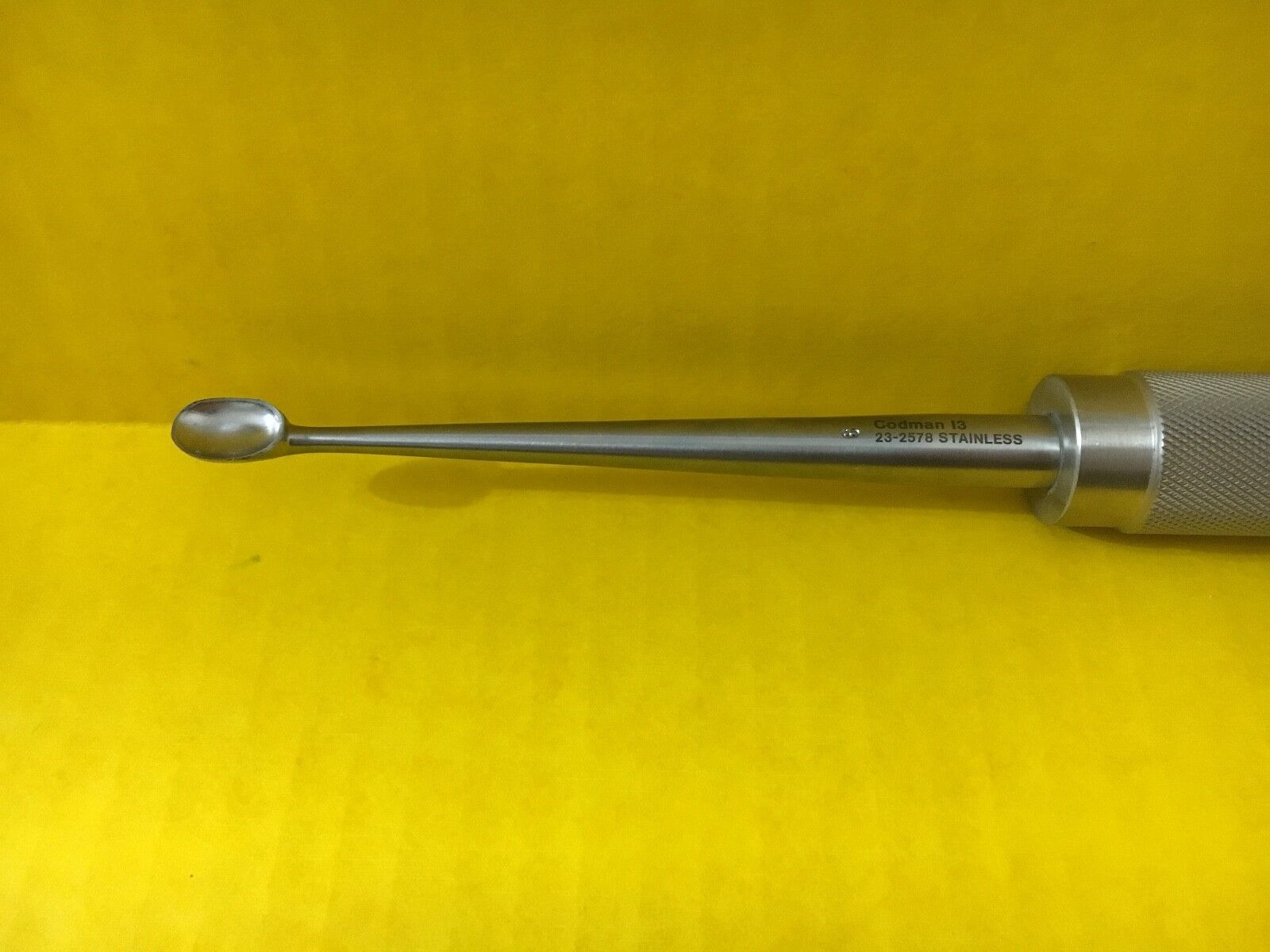 Codman Surgical Spinal Cobb Curette, #6, 11" REF: 23-2578