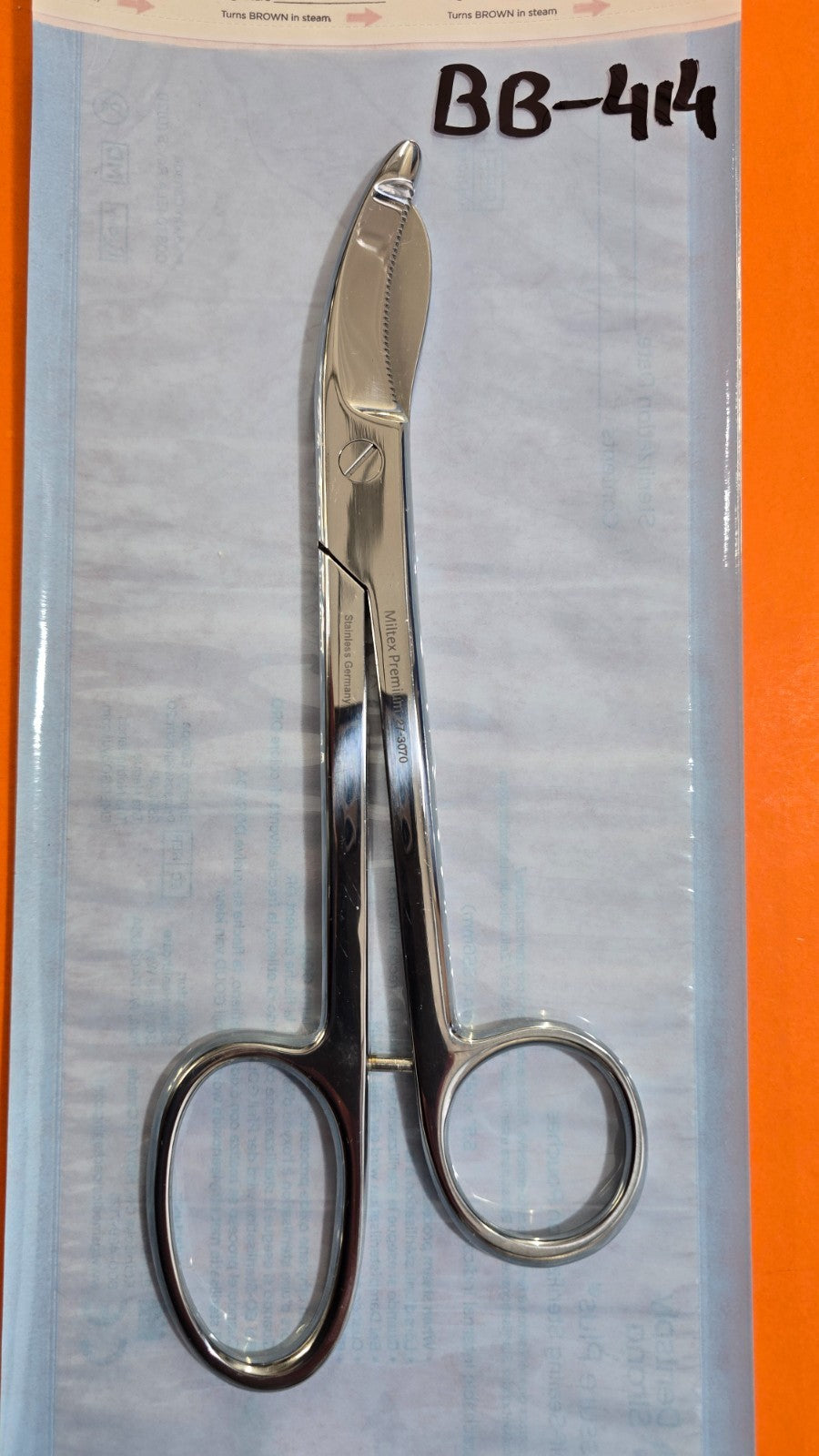 Miltex 27-3070 Orthopedic Bruns Cast Shear 9 1/4" Serrated Blade