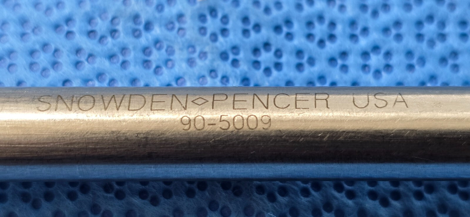 Snowden-Pencer Debakey Clamp Forceps Straight 10mm x 38cm Ratchet Handle