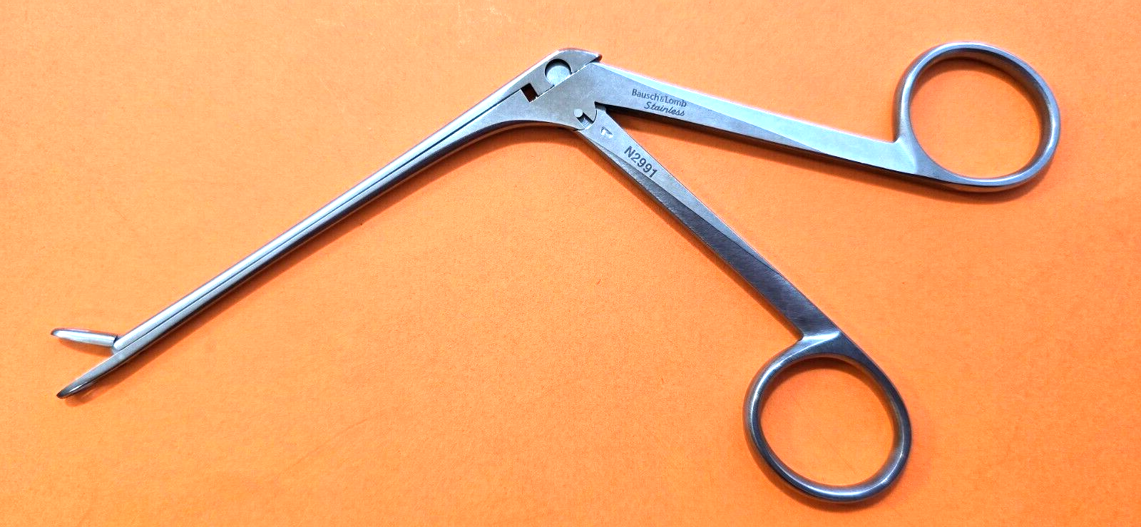 Bausch & Lomb Surgical Blakesley Forceps 7" 1.4mmx11mm Straight