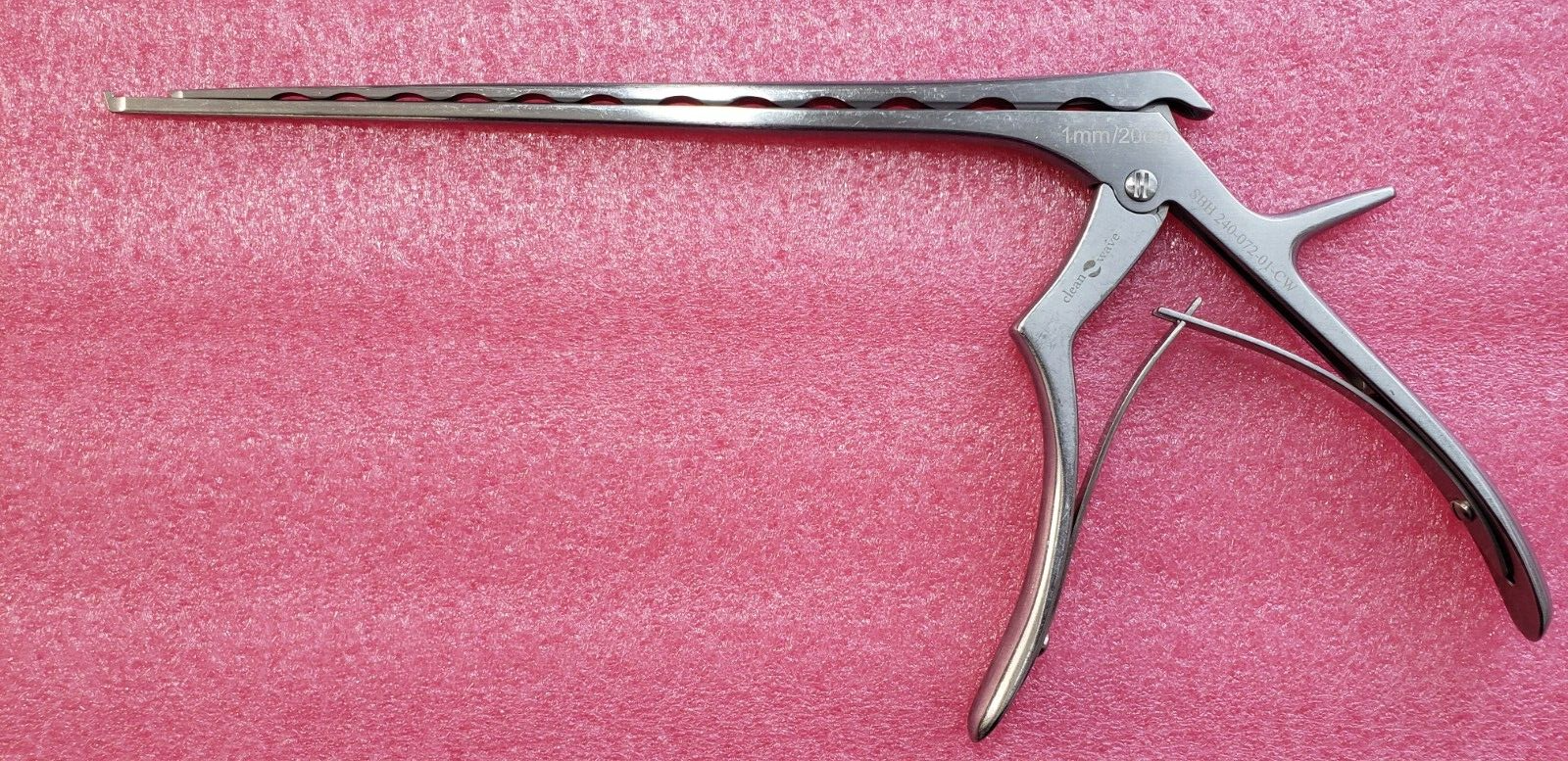 V.Mueller Surgical Orthopedic Kerrison Rongeurs 1mm Up 8" x40 Degree