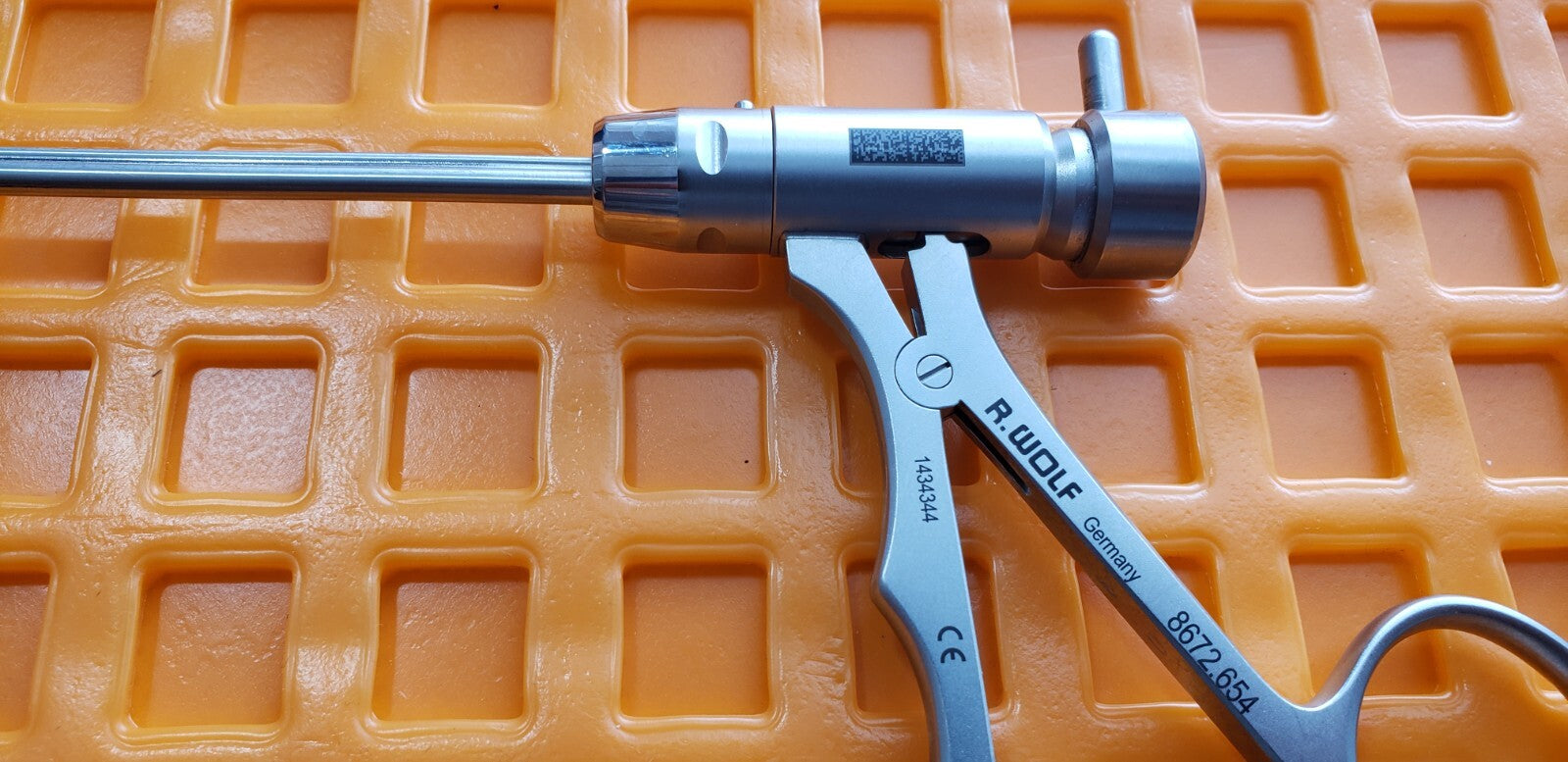 R.Wolf 8672.654 Laparoscopic Pediatric Optical Grasping Forceps Double Action