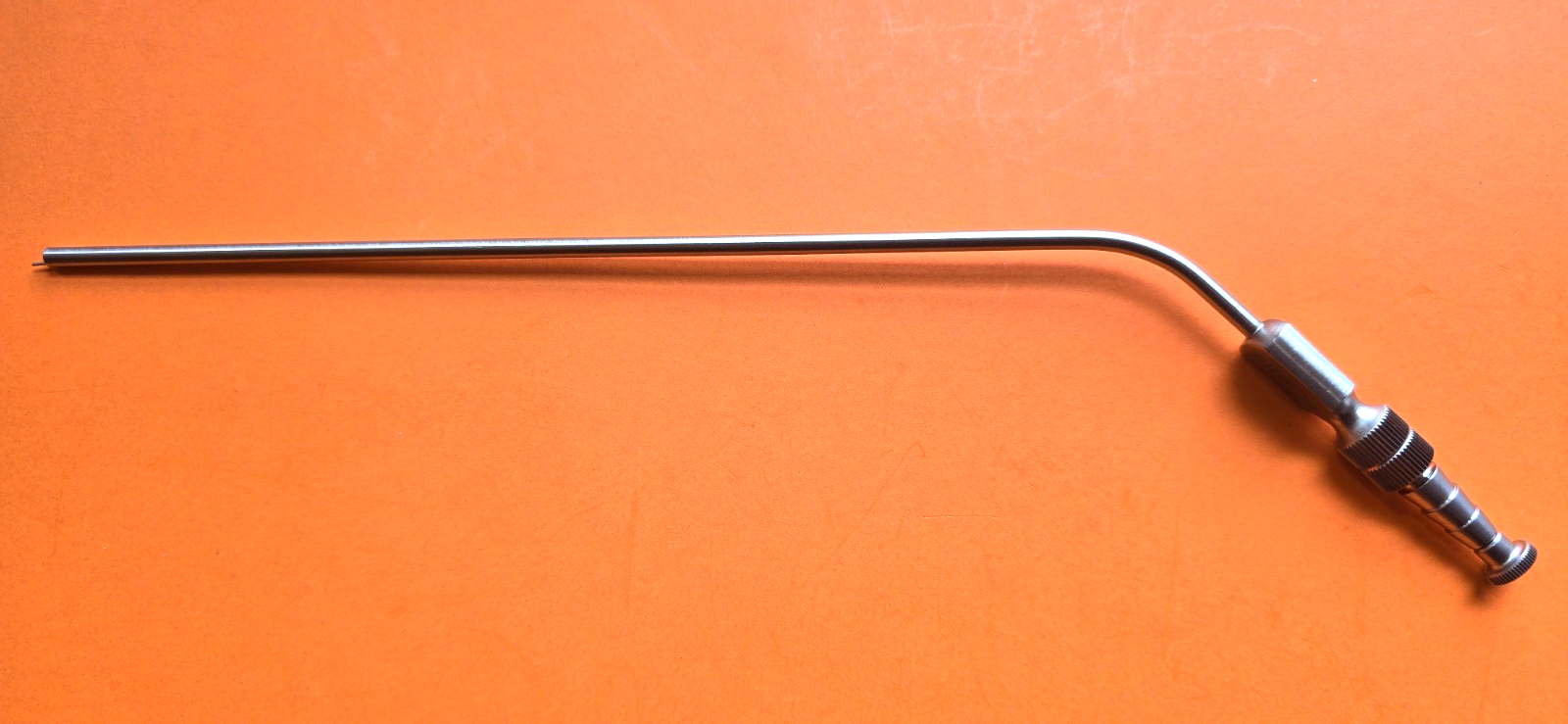 Aesculap GF 384R Surgical Fergusson Frazier Suction Tube, Angled 4mm