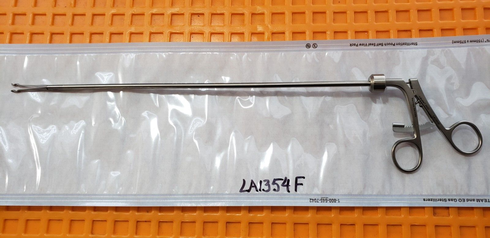 V. Mueller LA1354F Laparoscopic Babcock Forceps 5mm x 36cm Ratchet Handle
