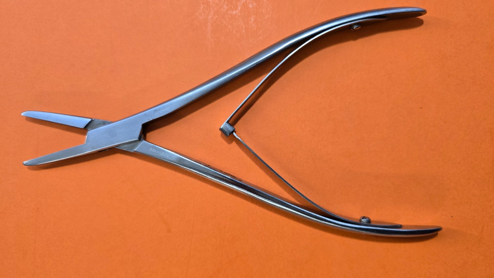 V.Mueller RH 1720 Orthopedic Ruskin Micro Cutting Forceps 7" Straight