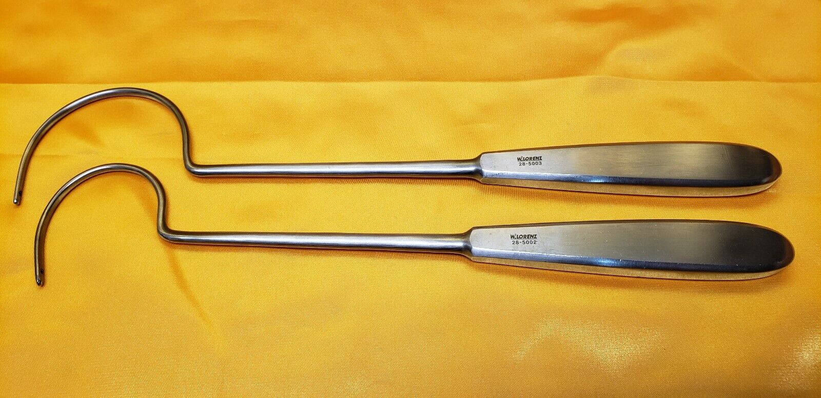 W. Lorenz 28-5002 Surgical Orthopedic Wire Passer REF: 28-5003 Lot of 2