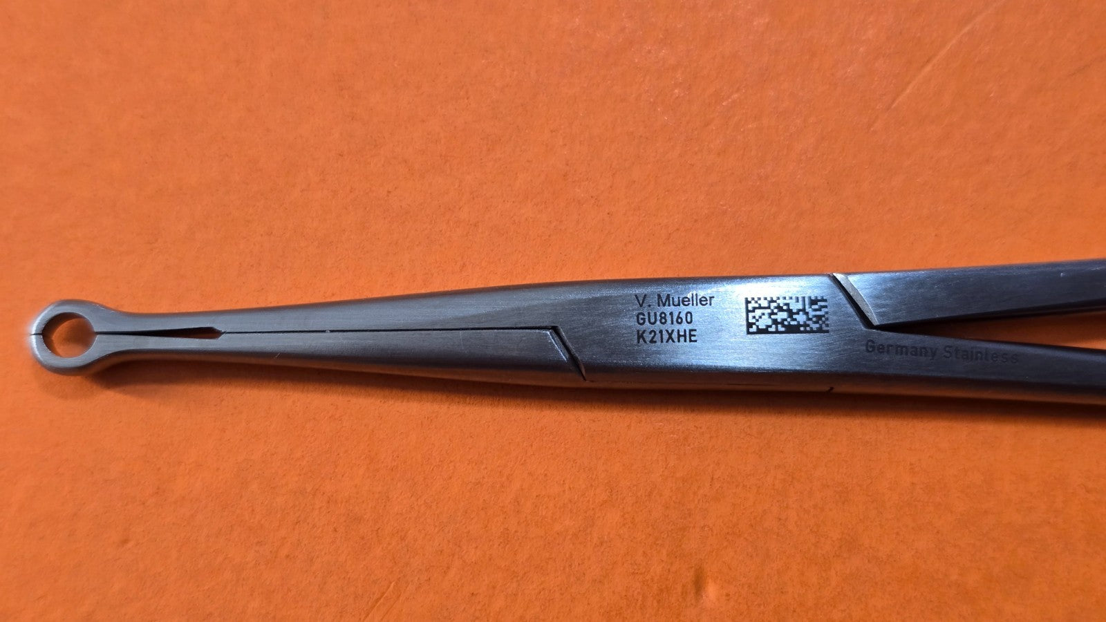 V.Mueller GU 8160 Surgical Vasectomy Ring Forceps 5.5" Surgical Instruments