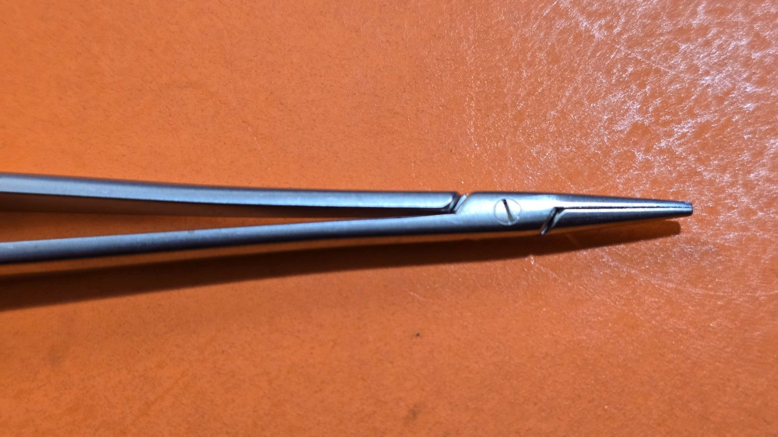 SCANLAN 6006-108 Surgical Jacobson Micro Needle Holder 8" Straight Diamond Dust
