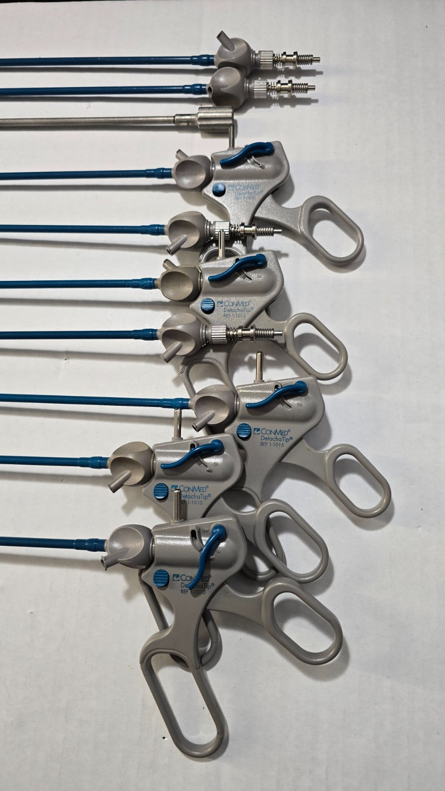 Conmed Linvatec Detacha Tip Laparoscopic Instruments 5mm x 33cm Set