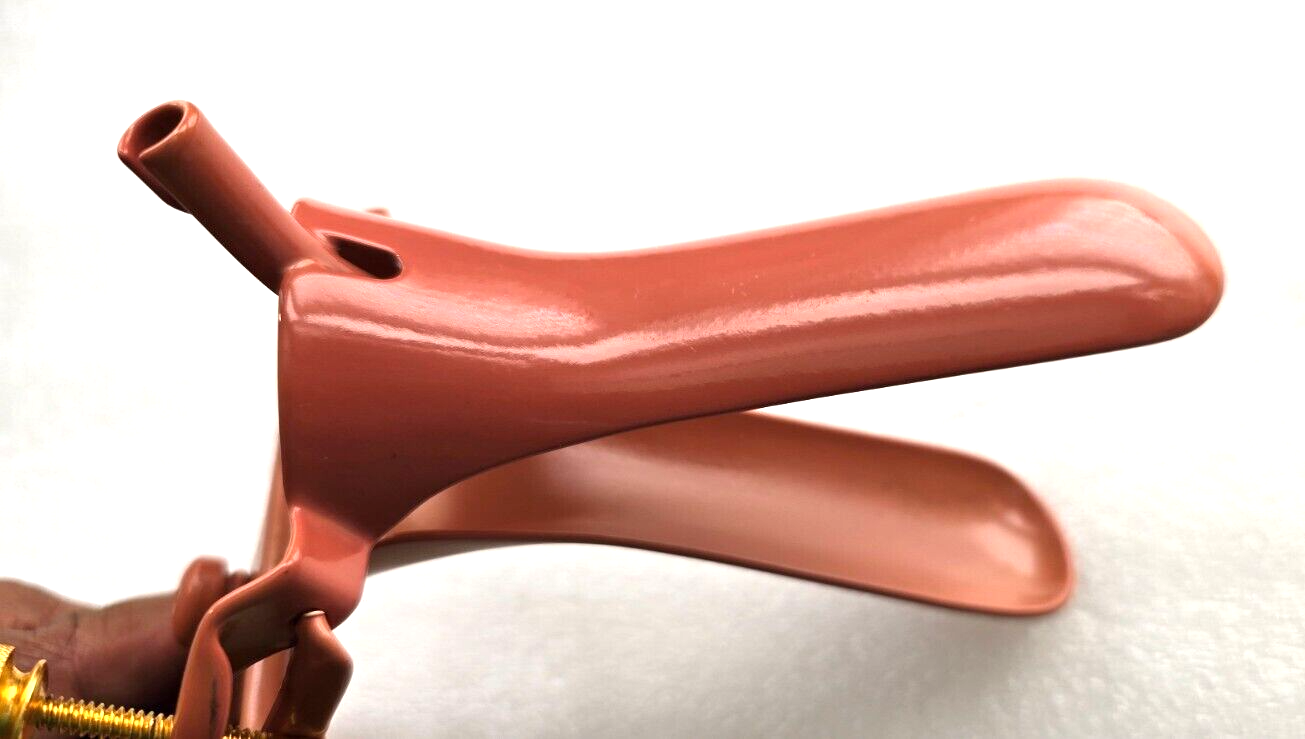 EURO-MED F-219 Surgical LEEP Graves Speculum Large with Smoke Evacuation Tube