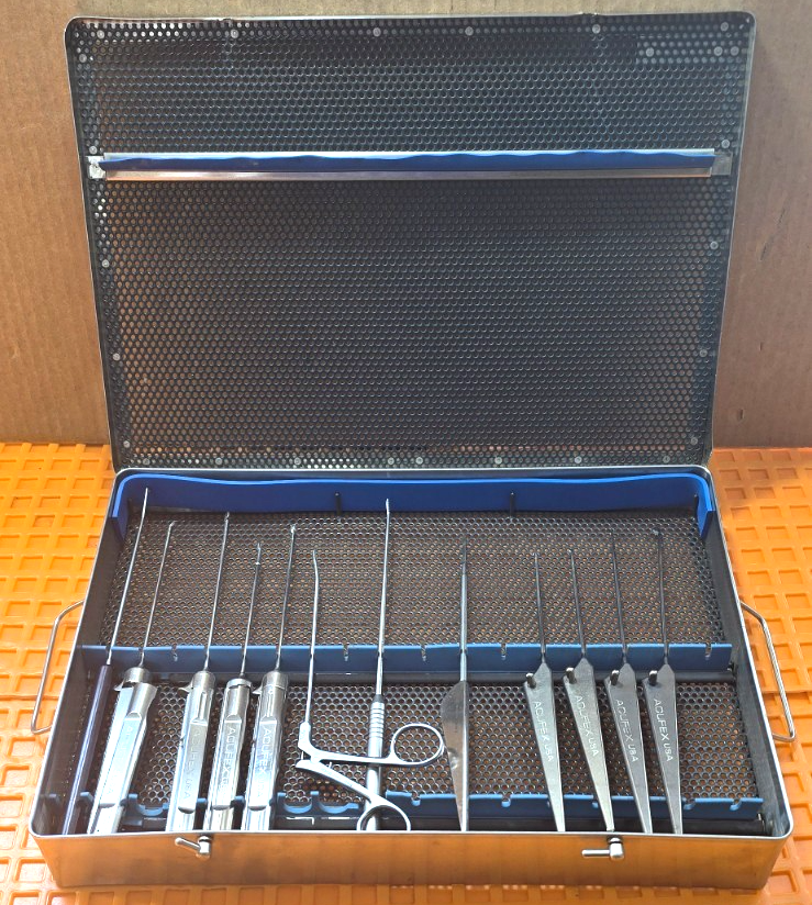 Acufex Arthroscopy Punches Instruments Set of 12-Pcs with Tray