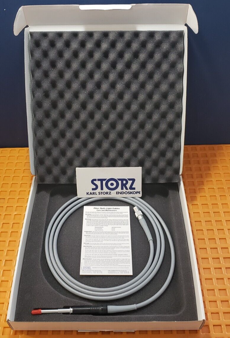 Karl Storz 495 NAS Fiber Optic Cable 3.5m x 230cm Autoclave (Germany)