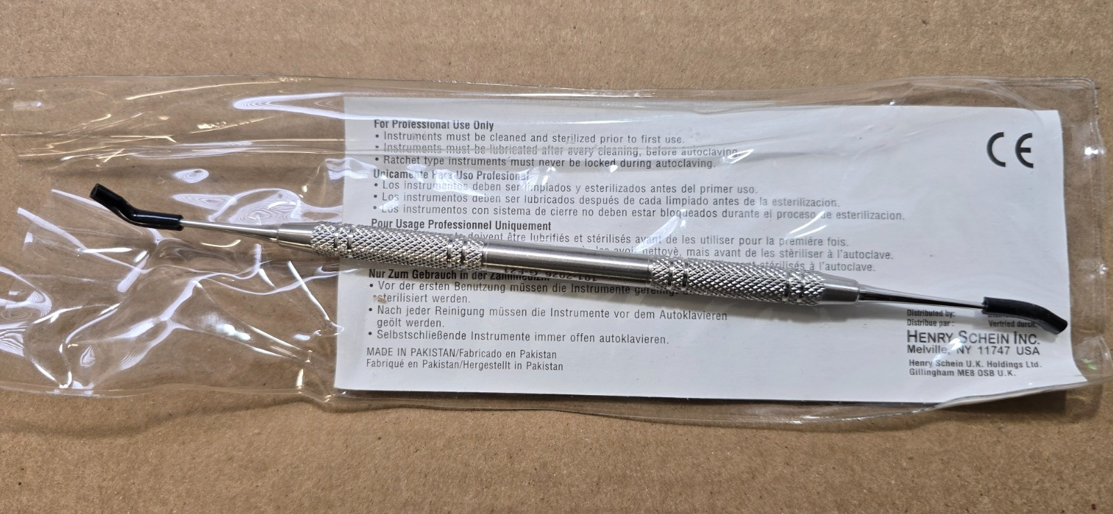 Henry Schein Dental Goldman Fox #21 Solid Scaler GERMANY