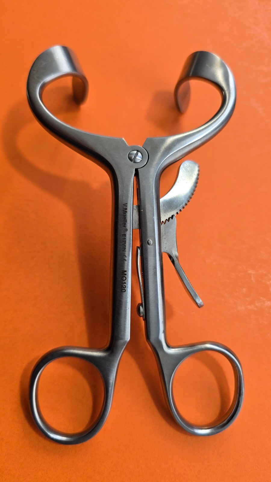 V. Mueller MO120 Surgical Dental Molt Mouth Gag 5.5" with Ratchet