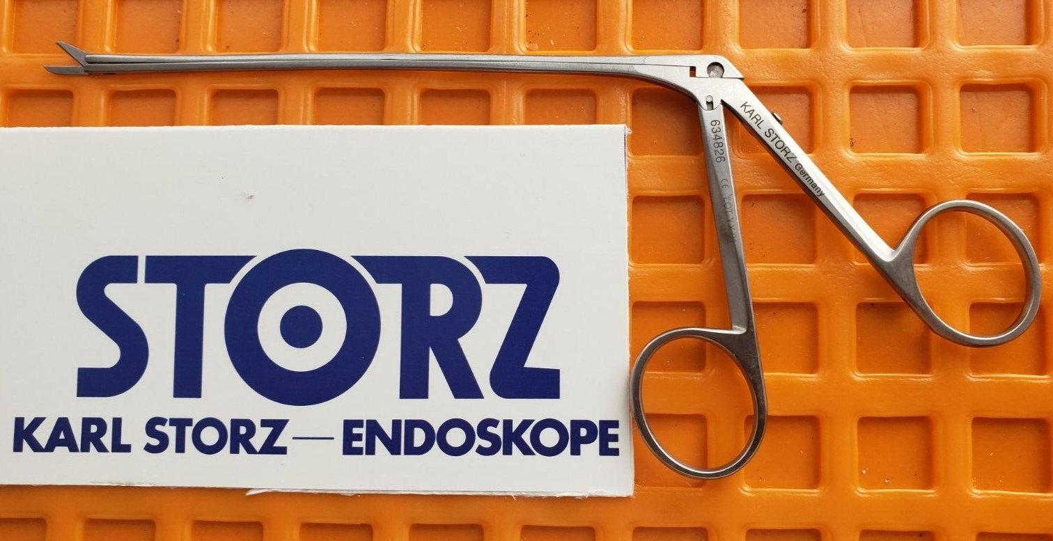 Karl Storz 634826 Surgical ENT BELLUCCI Scissors 12.5cm Straight Blades.