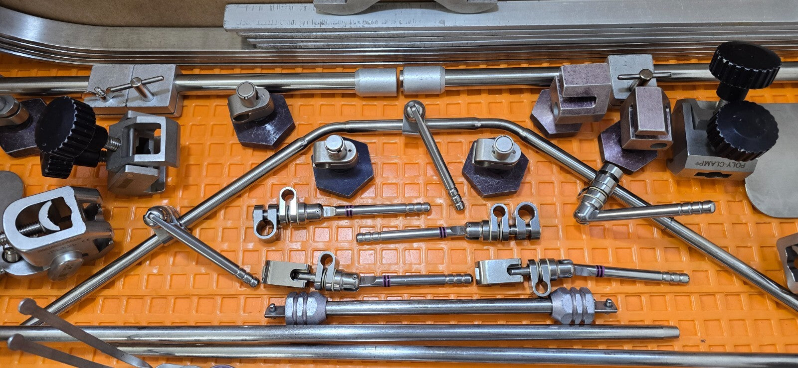 Omni-Tract Surgical Retractor Set with Sterilization Box. (Made in USA)