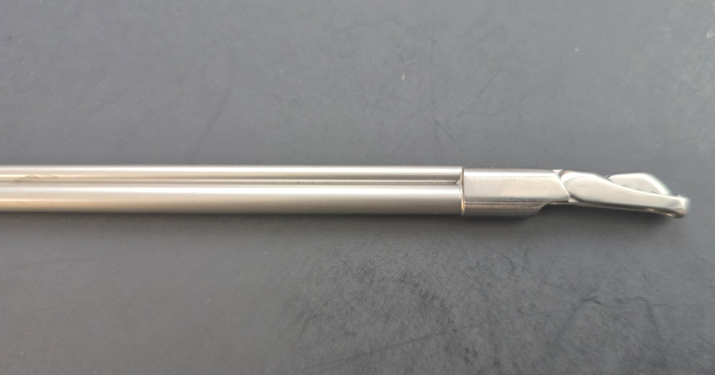 Karl Storz 27026 AA Sheath Set 25 Fr & Grasping Forceps Single Action Jaws.