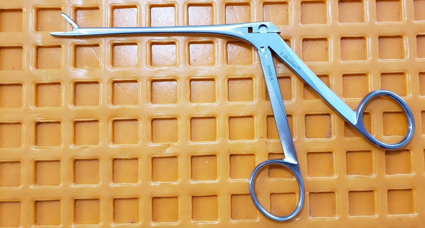 V. Mueller RH3914 Surgical TAKAHASHI Nasal Forceps 7" 2.5mmx8mm Jaws