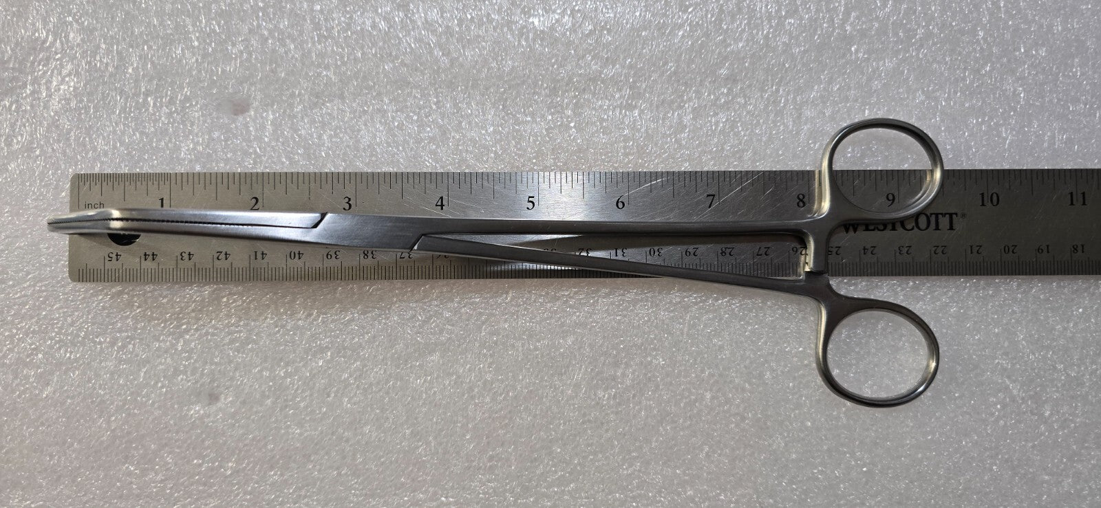Jarit 310-200 Surgical Satinsky Forceps 9.5" Cross Serrated jaws