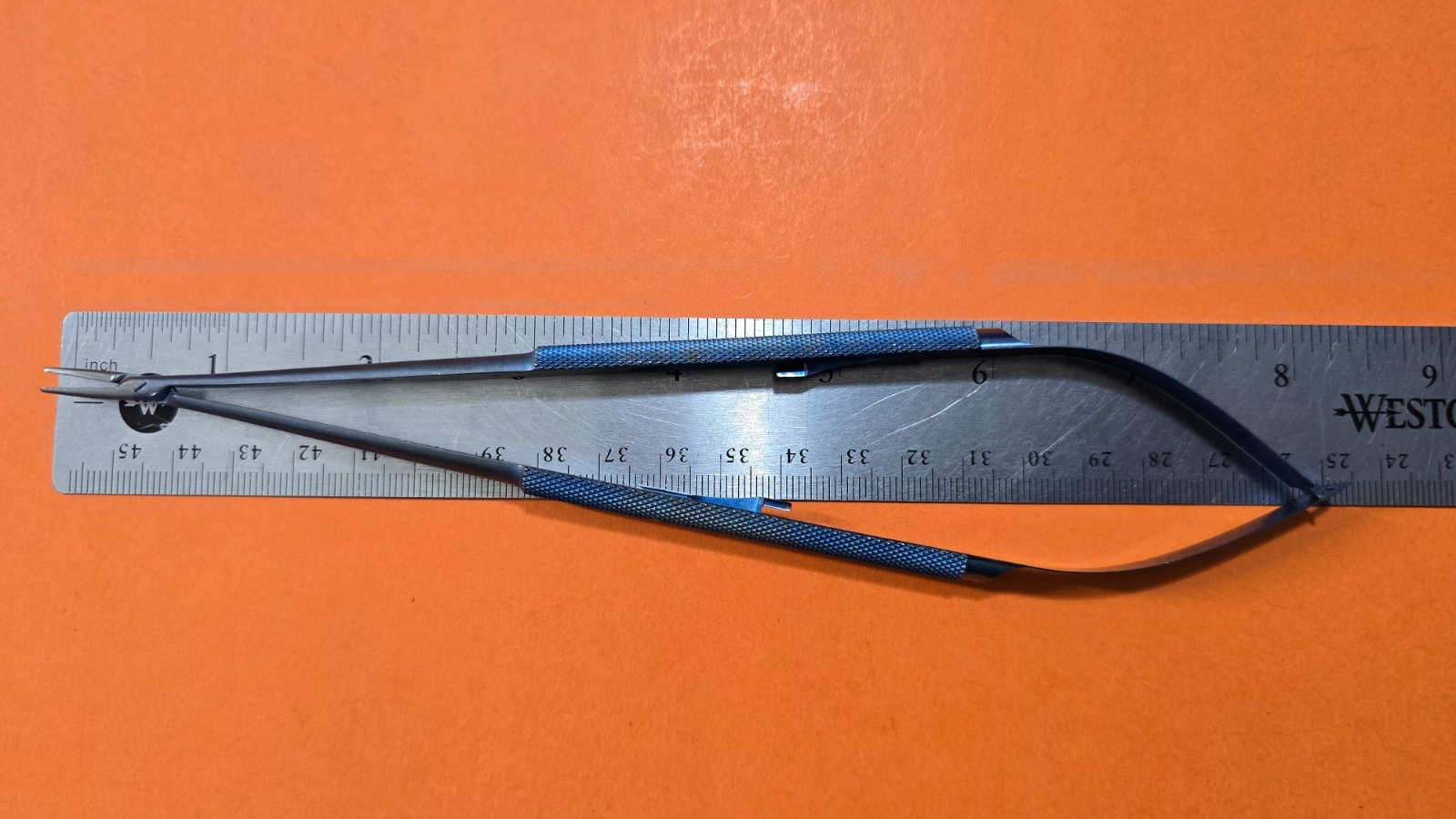 SSI ultra 55-2525T Surgical Titanium Jacobson Needle Holder 8" W-Lock