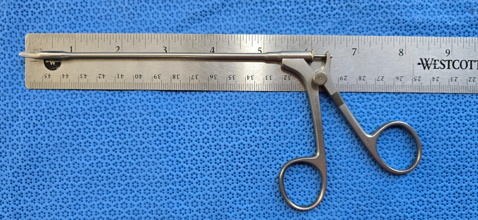 OLYMPUS A 7864 Surgical Arthroscopy Scissors 6.5" Left Curved
