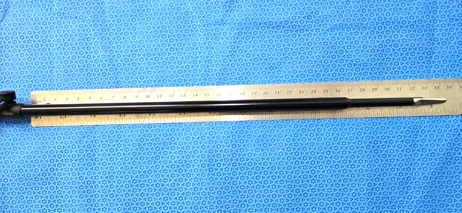 Karl Storz Laparoscopic Monopolar Scissors 10mm x 34cm Straight Serrated Blades