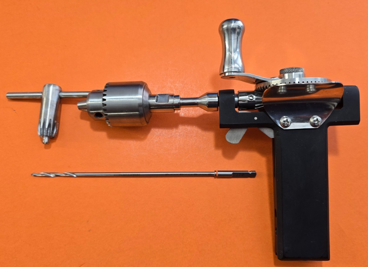 Orthopedic Bunnel Hand Drill with Jacob's Chuck & Key