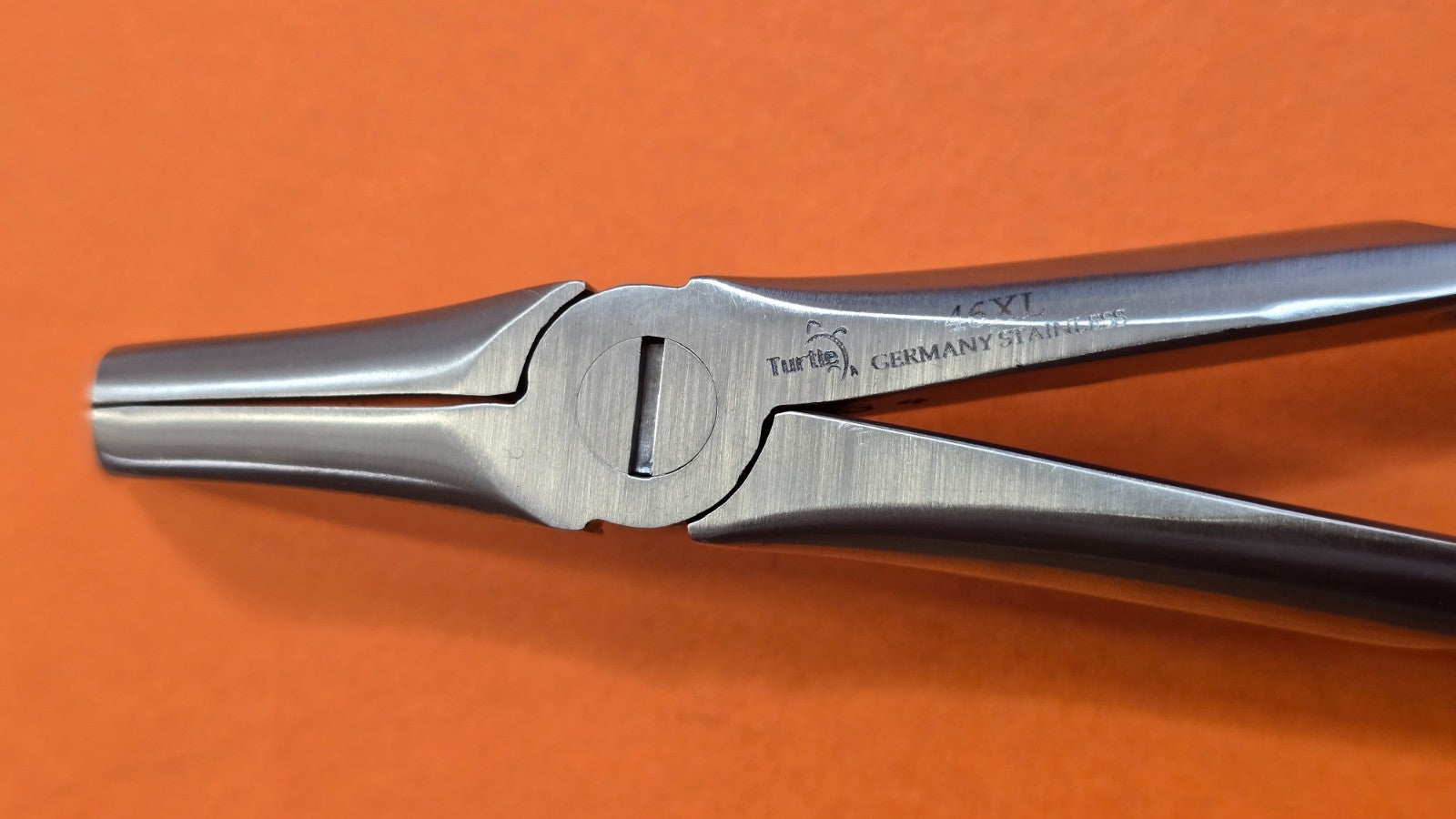 Turtle Dental Extracting Forceps #46XL Lower Root Tip