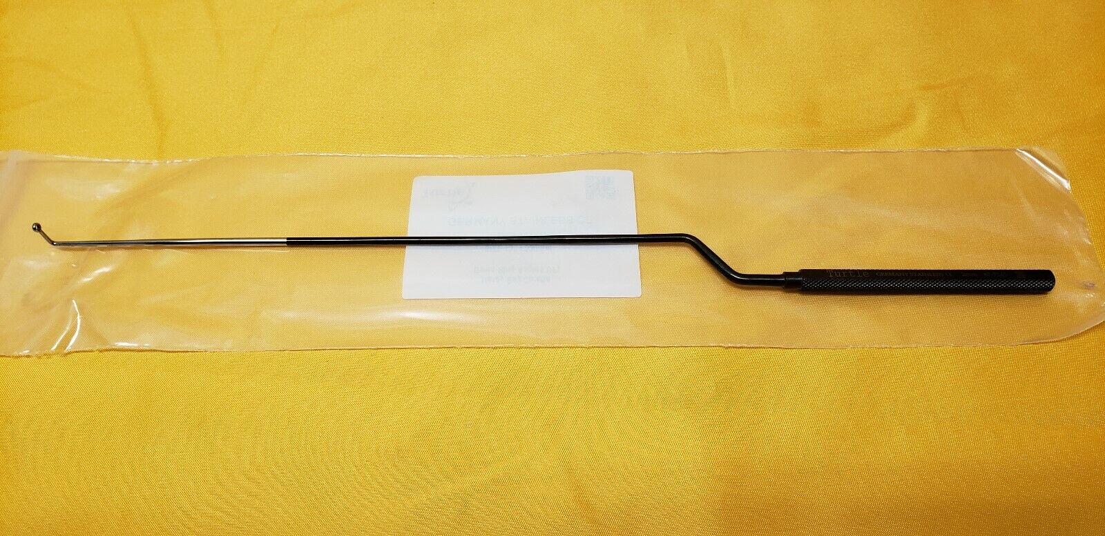 67-7141 Orthopedic Neuro Opti-Length Hardy Curette 2mm Ring Bayonet 330mm/13"