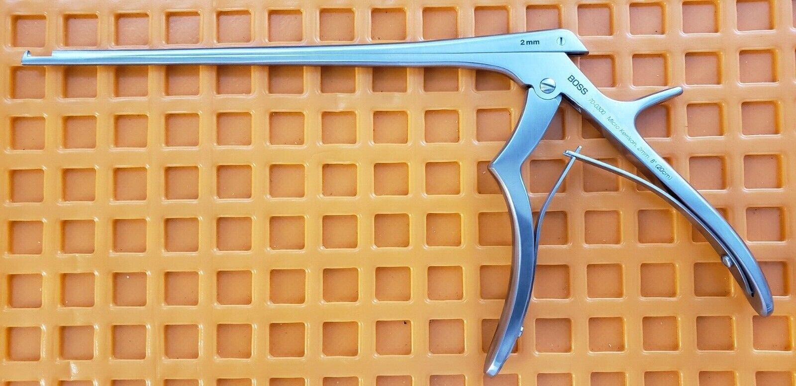 BOSS 70-0300 Surgical Orthopedic Kerrison Rongeurs 7.5" Shaft 2mm 90 Degree Up