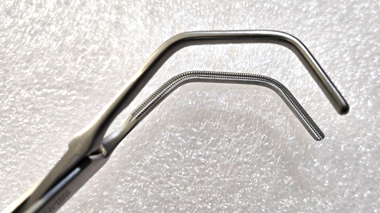 Jarit 320-322 Surgical DeBakey Occlusion Clamp 10" Jaw Length 2.5"