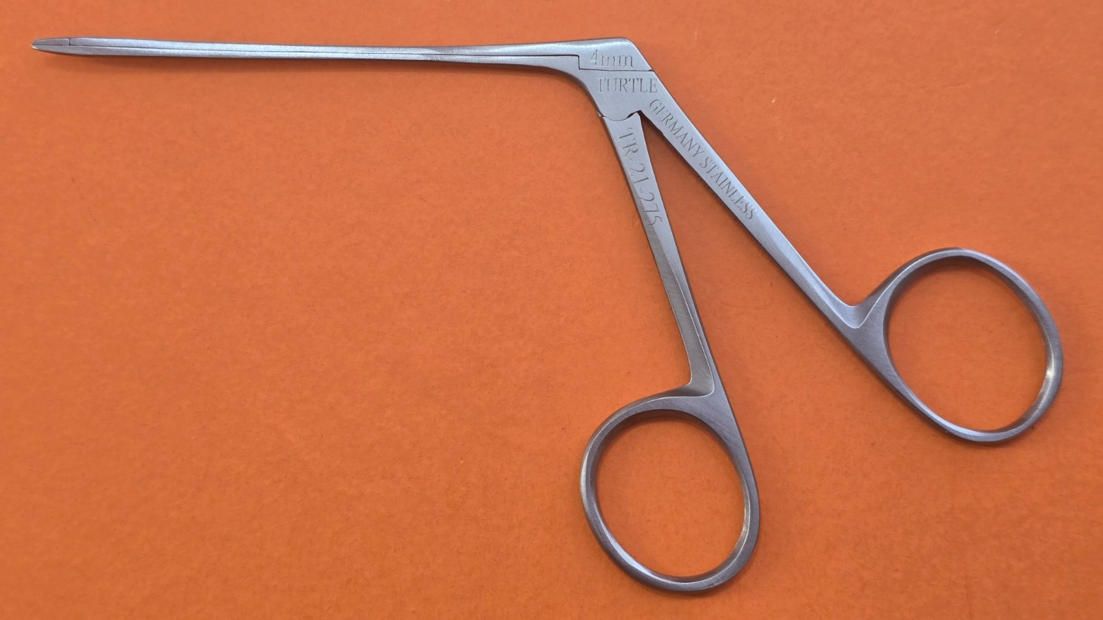 Turtle Surgical House Alligator Ear Forceps 3" x 4mm serrated Jaws
