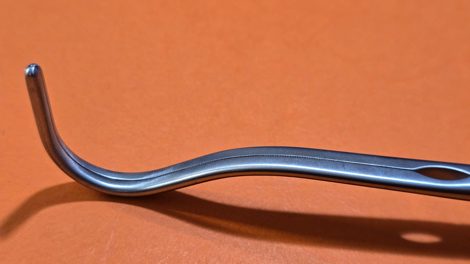 SCANLAN 9909-226 Surgical VATS Harkin Clamp 14" Curved Jaws no Ratchet.