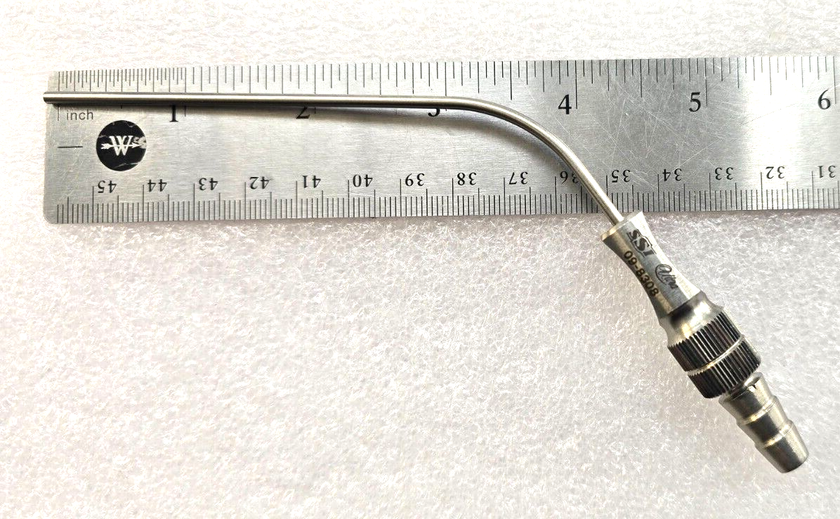 SSI Ultra Surgical Frazier Suction Tube 8FR Angled Ref: 09-8308