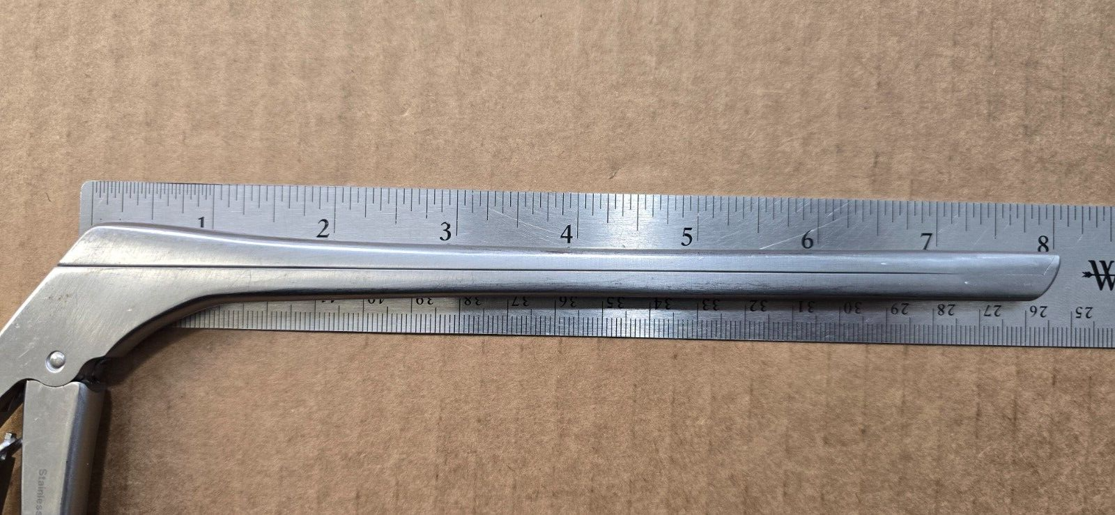 V.Mueller Orthopedic Kerrison Rongeurs 8" shaft 5mm x 40* degree