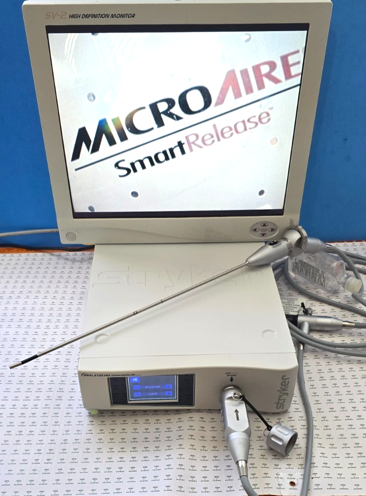Stryker 0502110-145 Articulating Laparoscope 5mm x 0* & HD Control Unit
