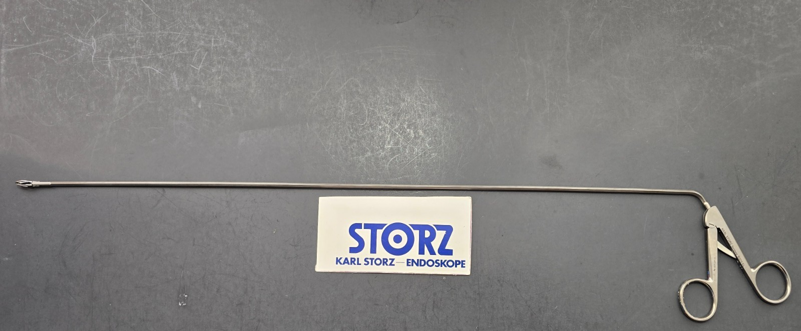 Karl Storz 10370 KL Peanut Grasping Forceps 2.5mm x 55cm GERMANY