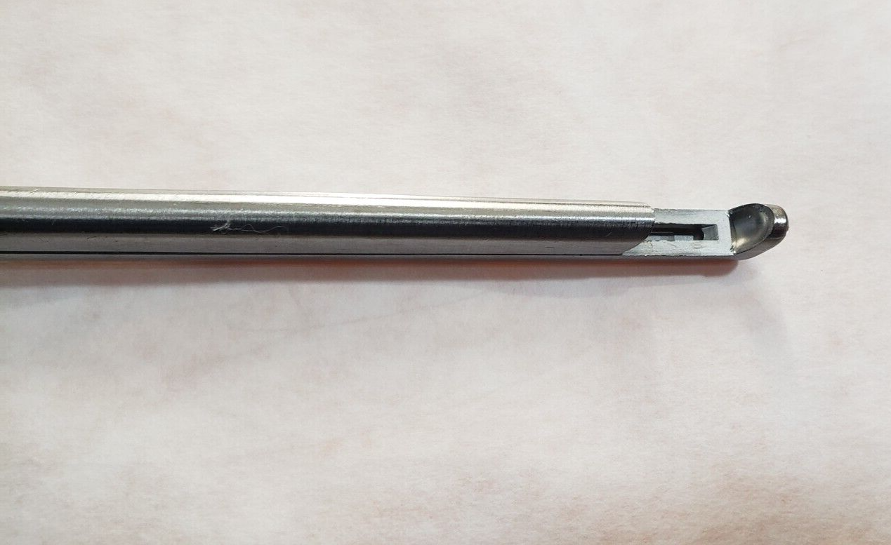 AESCULAP FF728R Surgical Orthopedic Kerrison Rongeur 5mm x 40 Degree Shaft 8"