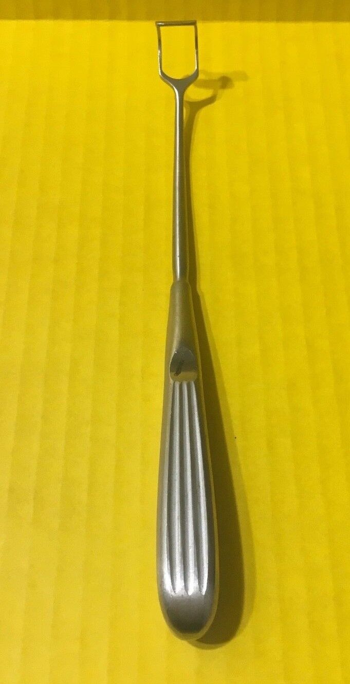 V. Mueller Reverse Curve Adenoid Curette, Size 1, 13mm REF: RH 4445-001