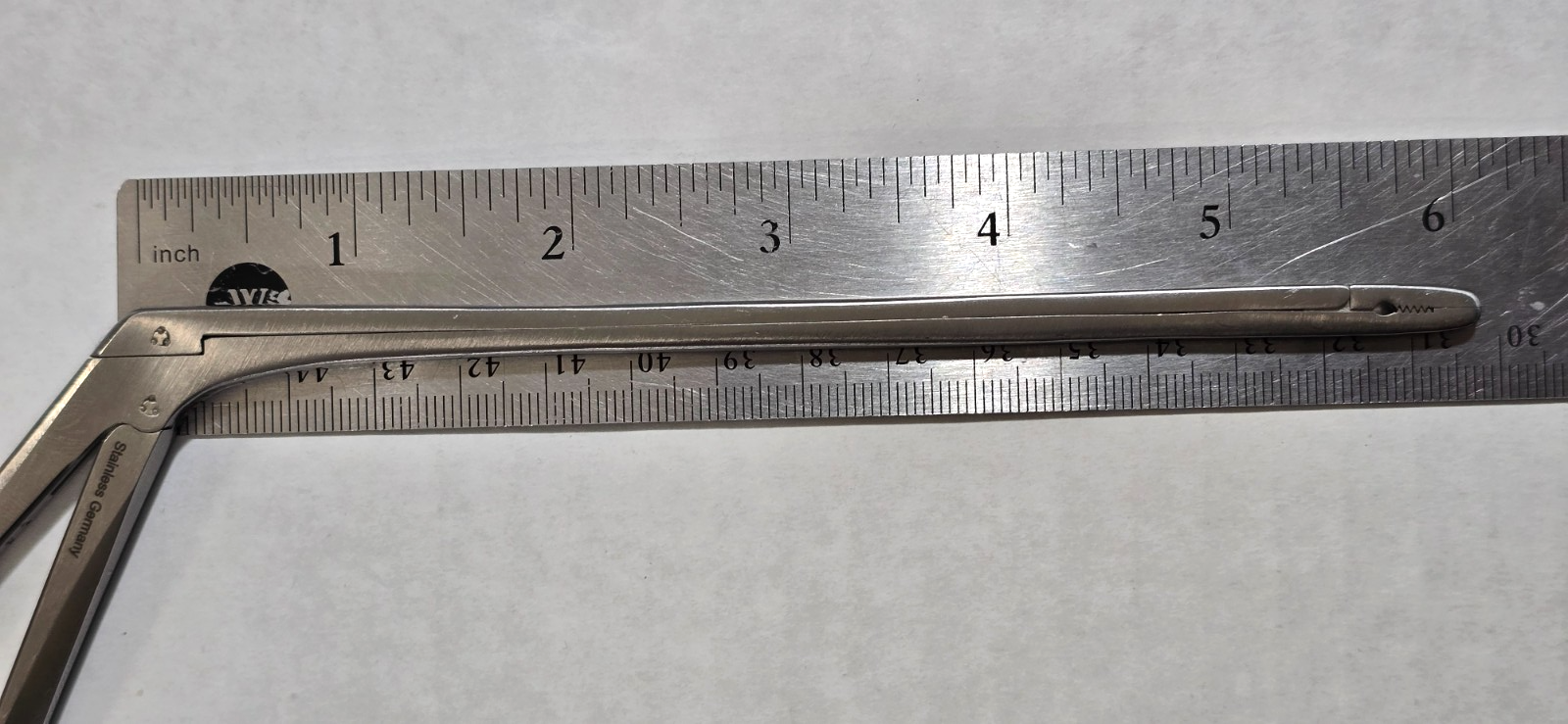 Symmetry Surgical 57-2912 Casper Rongeur 6" Straight 2mm x 10mm