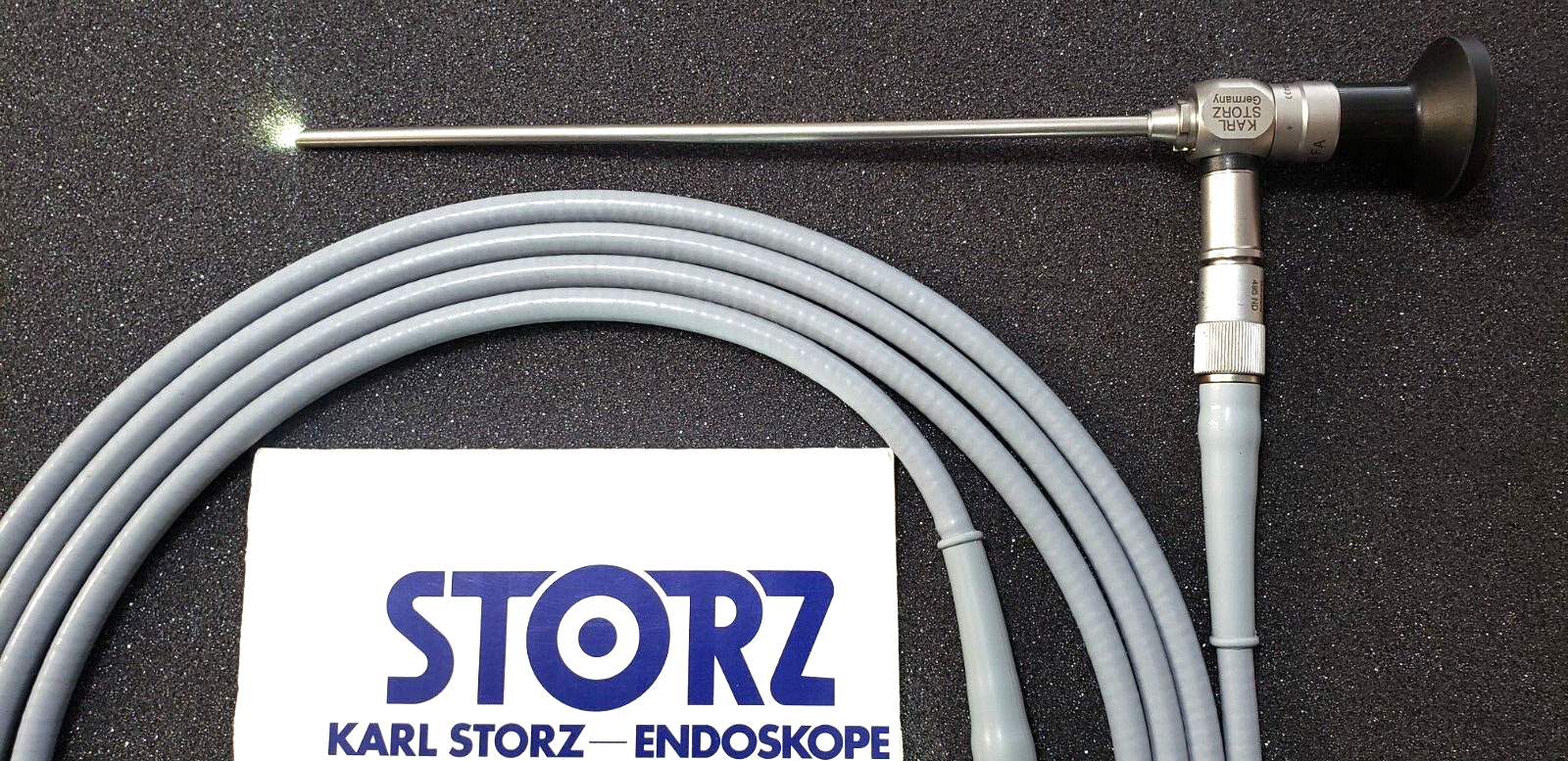 Karl Storz 7230 FA Arthroscope 4mm x 45 Degree 18cm & 495ND Fiber Optic Cable