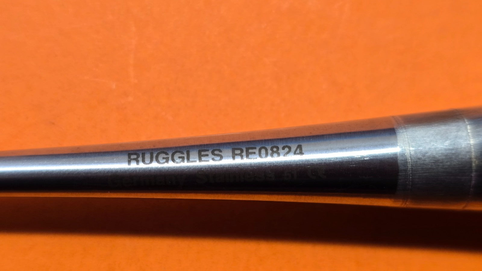 Ruggles RE0824 Neuro Orthopedic Curette Size 0 Angled