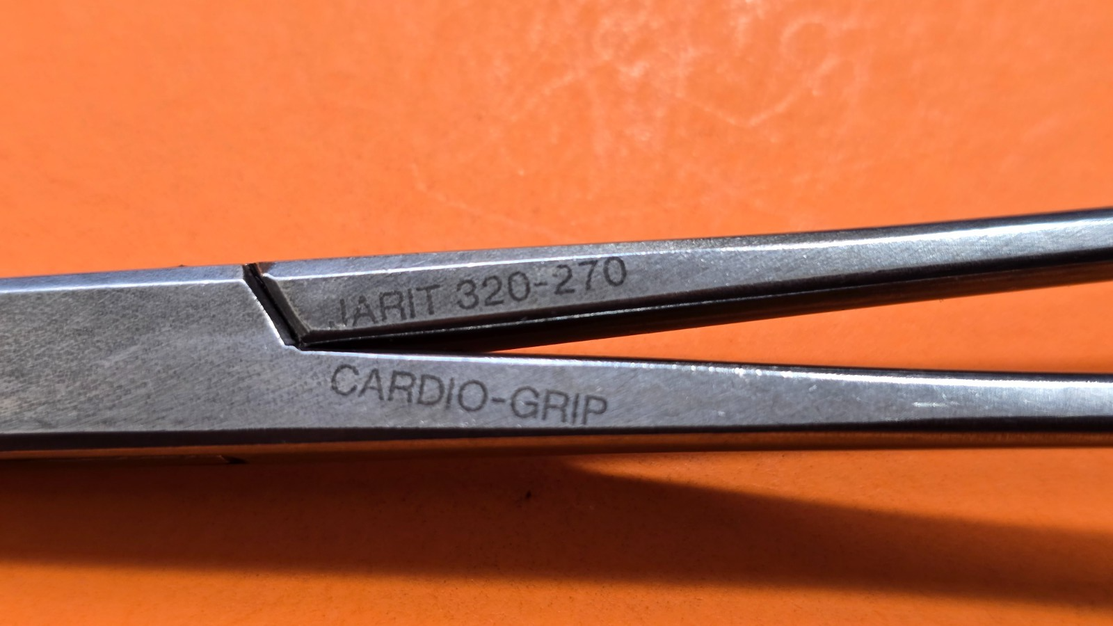 Jarit 320-270 Surgical Debakey Vascular Clamp 9.5" Curved jaws