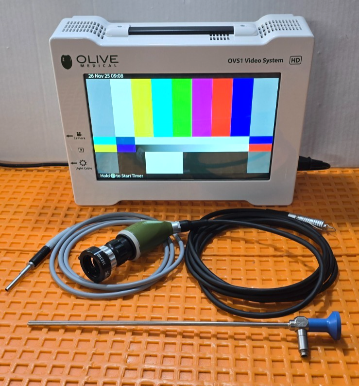 OLIVE MEDICAL tele pack Camera System Stryker Scope, Storz Fiber Optic 495ND