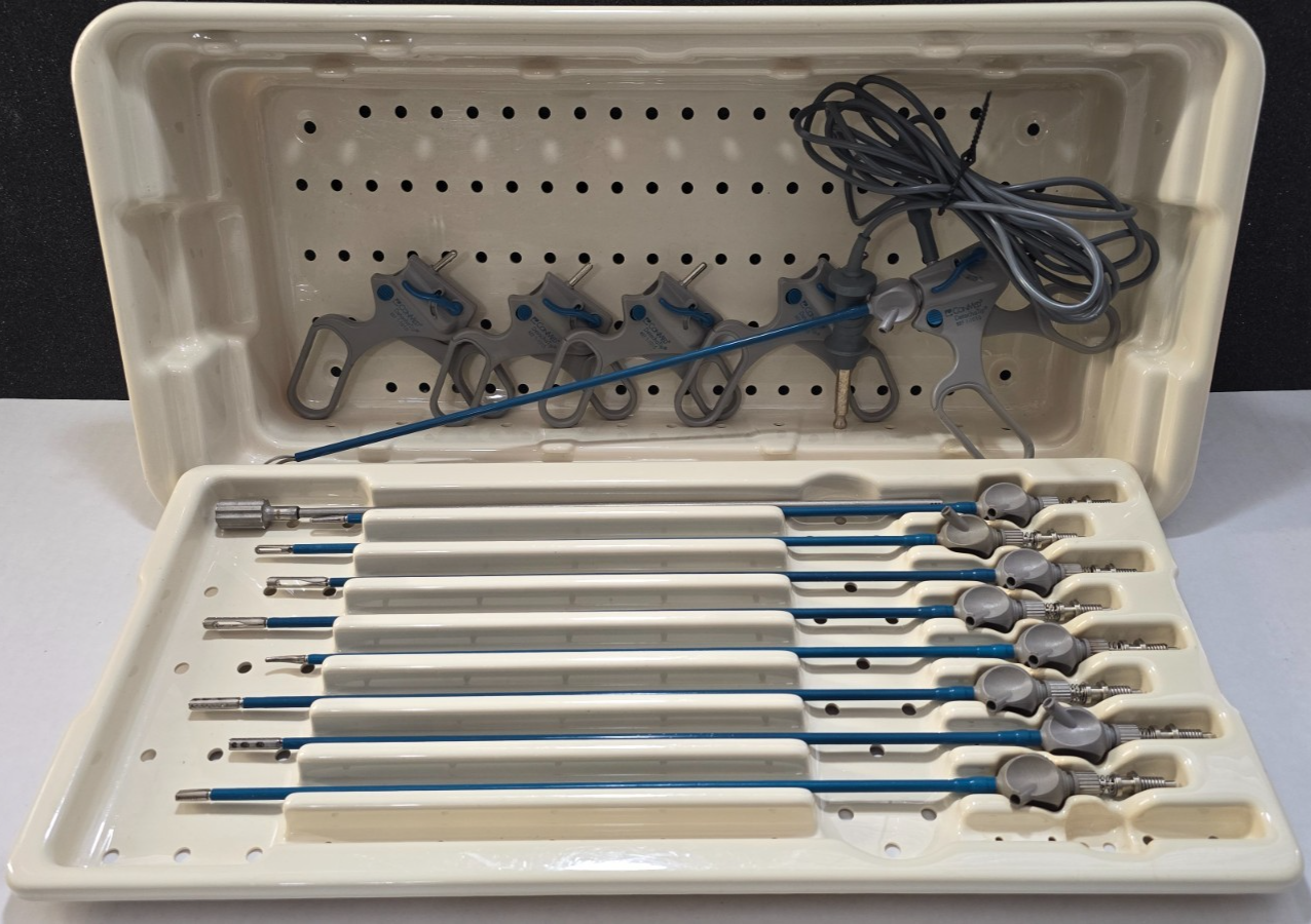 Conmed Linvatec Detacha Tip Laparoscopic Instruments 5mm x 33cm Set