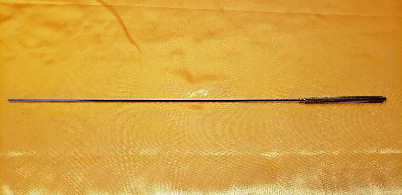 Laparoscopic Knot Pusher 4mm x 35cm REF: TR-5026 with Gold handle